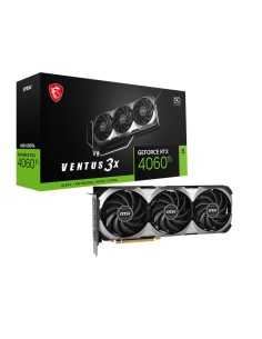 MSI VENTUS GEFORCE RTX 4060 TI 8G 3X E1 OC scheda video NVIDIA 8 GB GDDR6