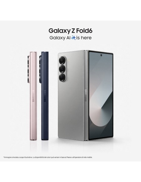 Samsung Galaxy Z Fold6 Smartphone AI, 256GB, RAM 12GB, Display 6,3" 7,6" Dynamic AMOLED 2X, Navy