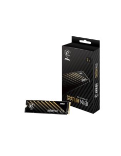 MSI Spatium M460 PCIe 4.0 NVMe M.2 1 TB PCI Express 4.0 3D NAND