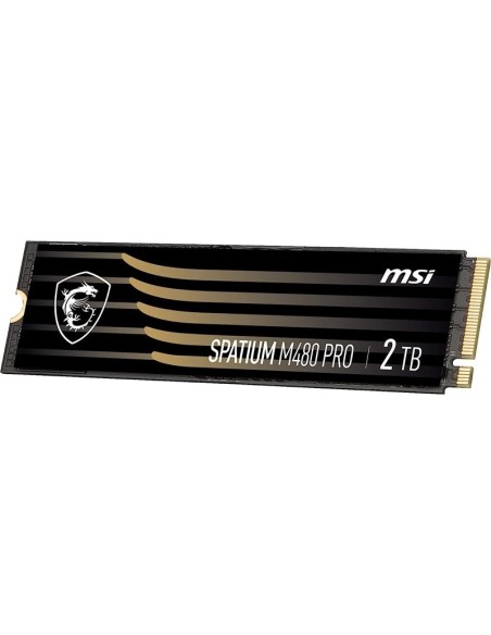 MSI Spatium M480 PRO PCIE 4.0 NVME M.2 2TB drives allo stato solido PCI Express 4.0 3D NAND