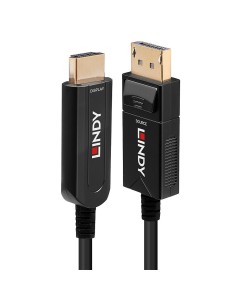 Lindy 38490 cavo e adattatore video 10 m DisplayPort HDMI tipo A (Standard) Nero