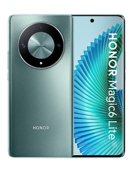 Honor Magic6 Lite 5G 17,2 cm (6.78") Doppia SIM Android 13 USB tipo-C 8 GB 256 GB 5300 mAh Verde