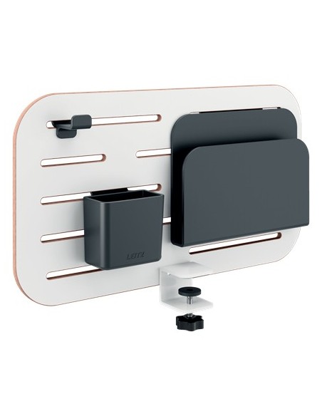 Leitz 65480000 vassoio da scrivania MDF, Plastica riciclata Bianco