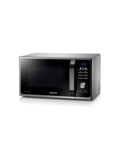 Samsung MG23F301TCS forno a microonde Nero, Argento Microonde con grill Superficie piana 23 L 800 W
