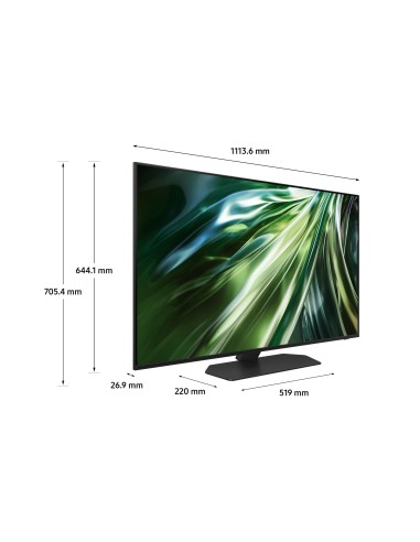 Samsung Smart TV 50” QE50QN90DATXZT Neo QLED 4K Mini LED Titan Black 2024, Processore NQ4 AI GEN2, Tecnologia Quantum Matrix,