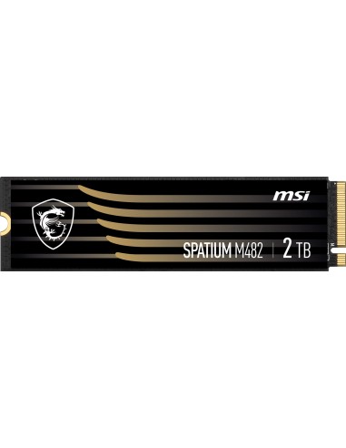 MSI SPATIUM M482 2 TB M.2 PCI Express 4.0 NVMe 3D NAND