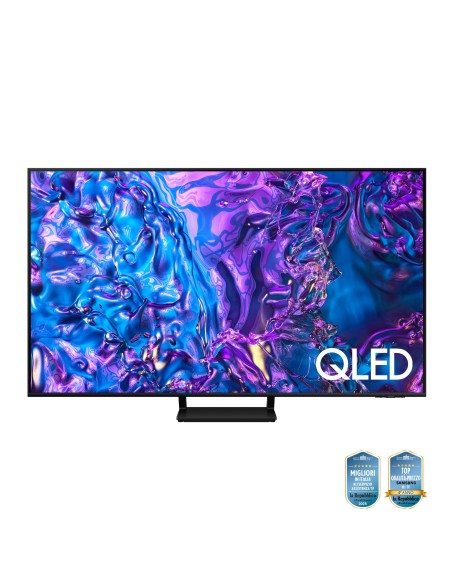 Samsung Q70D TV QLED 4K 65” QE65Q70DATXZT Smart TV Wi-Fi Black 2024, Quantum Processor 4K, 4K AI Upscaling, AirSlim Design, OTS