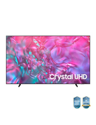 Samsung TV Crystal UHD 4K 98” UE98DU9070UXZT Smart TV Wi-Fi Graphite Black 2024, Processore Crystal 4K, 4K Upscaling, Slim