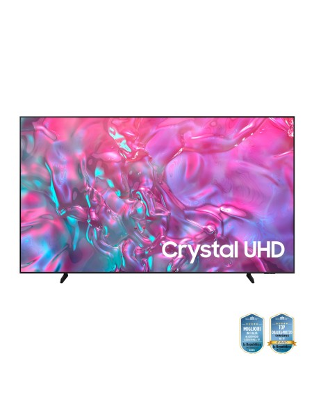 Samsung TV Crystal UHD 4K 98” UE98DU9070UXZT Smart TV Wi-Fi Graphite Black 2024, Processore Crystal 4K, 4K Upscaling, Slim