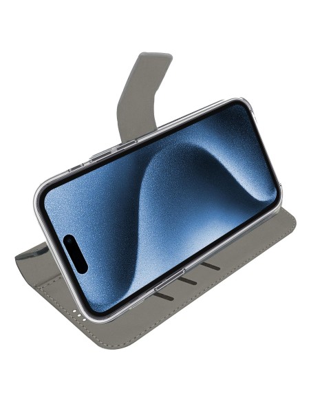 Celly WALLY1079 custodia per cellulare 16 cm (6.3") Custodia a borsellino Nero