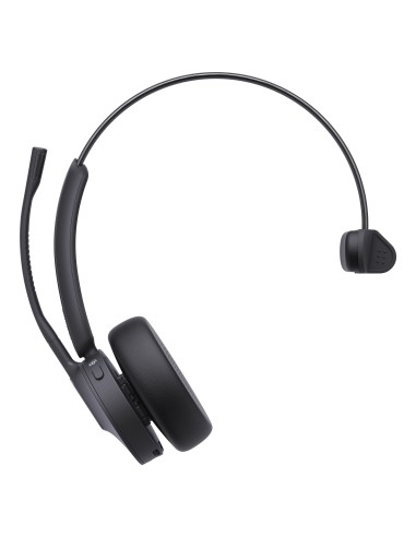 Yealink WH64 Mono Teams Auricolare Wireless A Padiglione Ufficio USB tipo-C Bluetooth Nero
