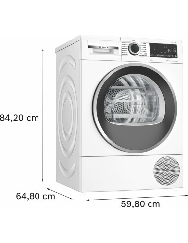 Bosch Serie 6 WQG245D0IT Asciugatrice a pompa di calore 9 kg Classe A+++