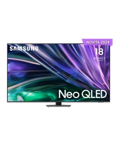 Samsung TV Neo QLED 4K 75” QE75QN85DBTXZT Smart TV Wi-Fi Carbon Silver 2024, Processore NQ4 AI GEN2, Tecnologia Quantum Matrix,