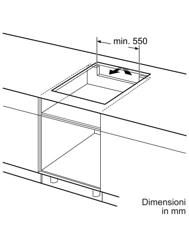 Bosch Serie 6 PVS831HB1E Piano cottura a induzione 80 cm Nero, senza profili