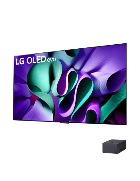 LG OLED evo M4 77'' Serie OLED77M49LA, Smart TV wireless con Zero Connect Box