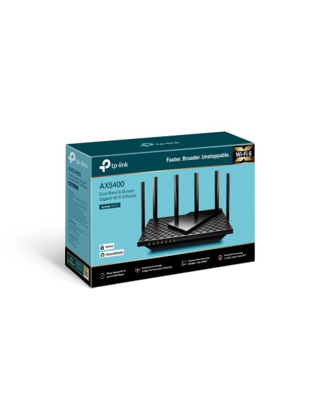 TP-Link Archer AX73 router wireless Gigabit Ethernet Dual-band (2.4 GHz 5 GHz) Nero
