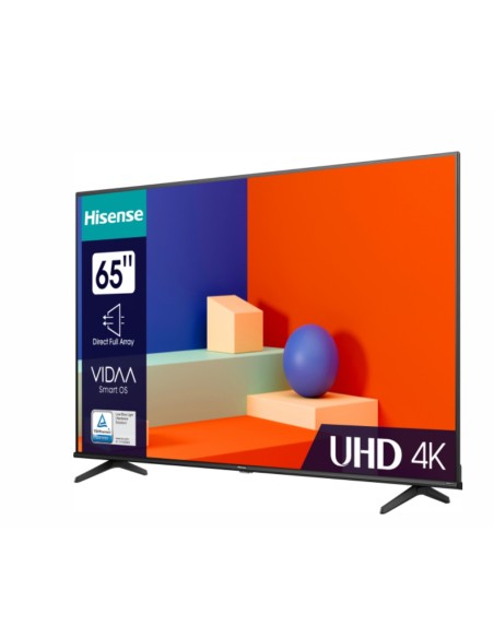 Hisense 65A69K TV 165,1 cm (65") 4K Ultra HD Smart TV Wi-Fi Nero, Grigio 300 cd m²