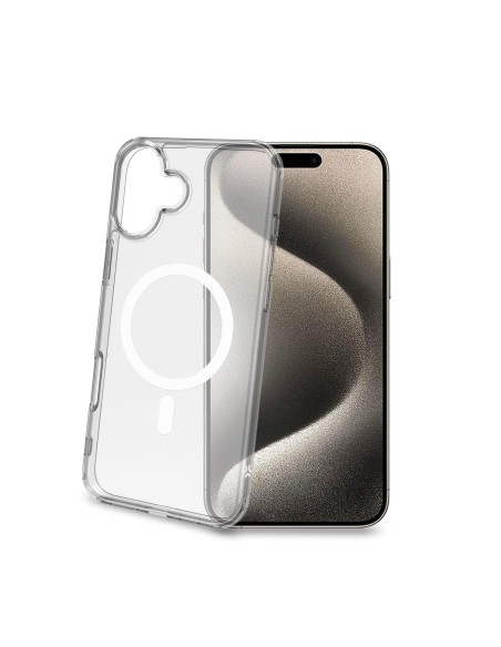 Celly GELSKINMAG1080W custodia per cellulare 17 cm (6.7") Cover Trasparente