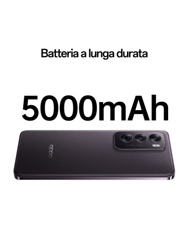 OPPO Reno12 5G AI Smartphone, Tripla fotocamera 50+8+2MP, Selfie 32MP, Display 6.7” 120HZ AMOLED FHD+, 5000mAh, RAM 24 GB