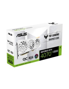 ASUS TUF Gaming TUF-RTX4070TIS-O16G-BTF-WHITE NVIDIA GeForce RTX 4070 Ti SUPER 16 GB GDDR6X 2