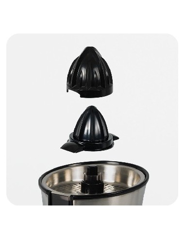 Electrolux EJP5000 spremiagrumi elettrico 0,8 L 85 W Nero, Acciaio inox