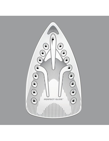 Electrolux EDB1670 ferro da stiro Ferro da stiro a secco e a vapore Piastra in Ceramica 2200 W Lavanda, Bianco