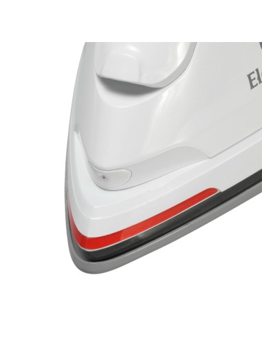 Electrolux EDB5210 Ferro da stiro a secco e a vapore Piastra in Ceramica 2200 W Rosso, Bianco