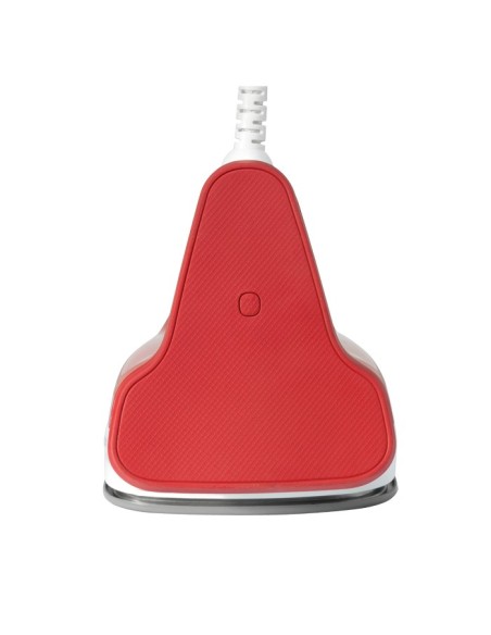 Electrolux EDB5210 Ferro da stiro a secco e a vapore Piastra in Ceramica 2200 W Rosso, Bianco