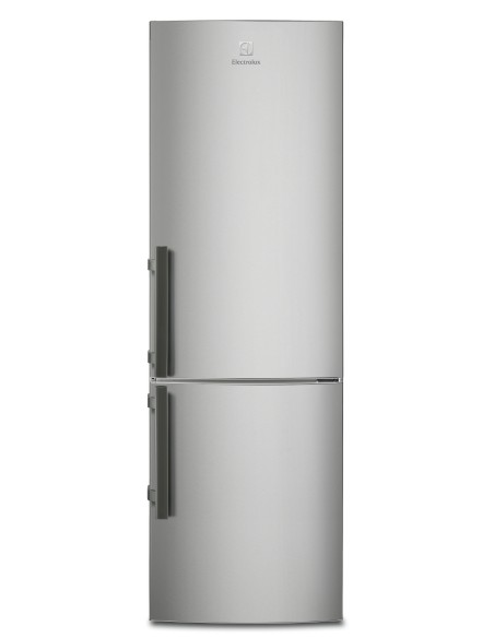 Electrolux EN3613JOX frigorifero con congelatore Libera installazione 329 L Grigio, Acciaio inox