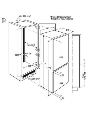 Electrolux ENN 2841 AOW Combinato incasso