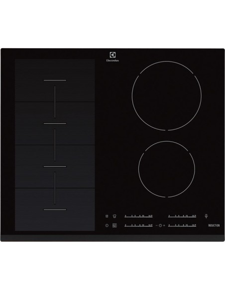 Electrolux EHX6455F2K Nero Da incasso Piano cottura a induzione 4 Fornello(i)