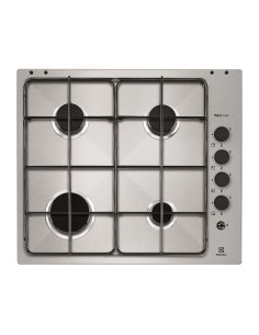 Electrolux RGG 6041 NOX Acciaio inox Da incasso Gas 4 Fornello(i)