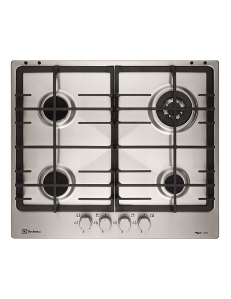 Electrolux EGG6343NOX Acciaio inox Da incasso Gas 4 Fornello(i)