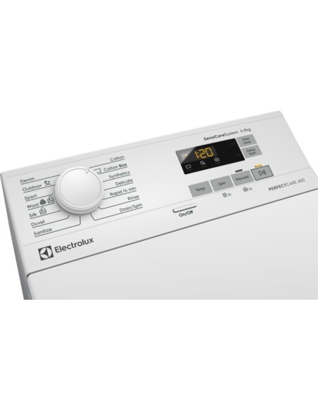 Electrolux EW2T570U lavatrice Caricamento dall'alto 7 kg 1000 Giri min Bianco
