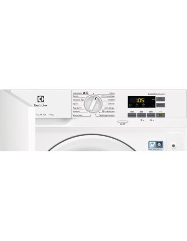 Electrolux EW7F572BI lavatrice Caricamento frontale 7 kg 1200 Giri min Bianco
