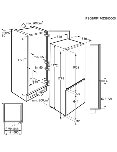Electrolux ENN 2812 BOW Combinato incasso