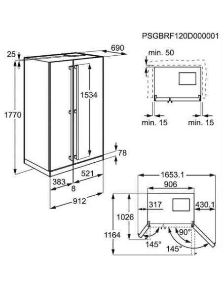 Electrolux EAL 6142 BOX Side by side