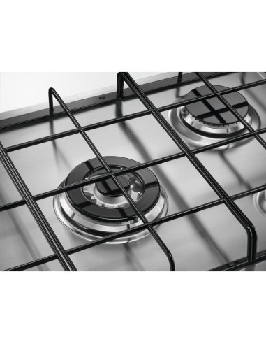 Electrolux EGS7534X Acciaio inox Da incasso 75 cm Gas 5 Fornello(i)