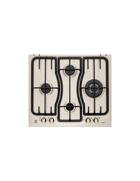 Electrolux RGG6343LON Sabbia Da incasso Gas 4 Fornello(i)