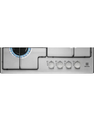 Electrolux EGS6424X Acciaio inox Da incasso 60 cm Gas 4 Fornello(i)
