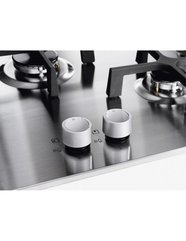 Electrolux EGS6424X Acciaio inox Da incasso 60 cm Gas 4 Fornello(i)