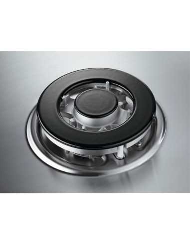 Electrolux EGS6434X piano cottura Acciaio inox Da incasso 60 cm Gas 4 Fornello(i)