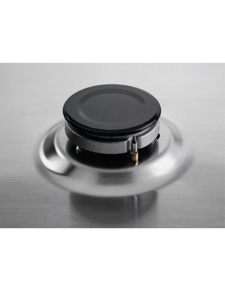 Electrolux EGS6434X piano cottura Acciaio inox Da incasso 60 cm Gas 4 Fornello(i)