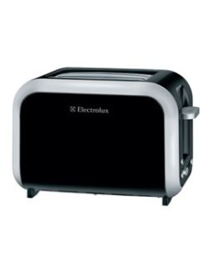 Electrolux EAT3100 tostapane 2 fetta e 870 W Nero, Argento