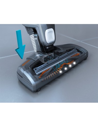 Electrolux ZB3105 Aspirapolvere a bastone 2 in 1 Batteria Secco Senza sacchetto 0,5 L Grigio, Bianco