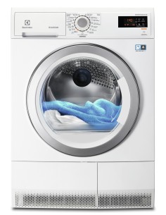 Electrolux EDH3786GDE asciugatrice Libera installazione Caricamento frontale 8 kg Argento, Bianco