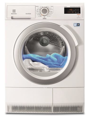 Electrolux EDH3786GDE asciugatrice Libera installazione Caricamento frontale 8 kg Argento, Bianco