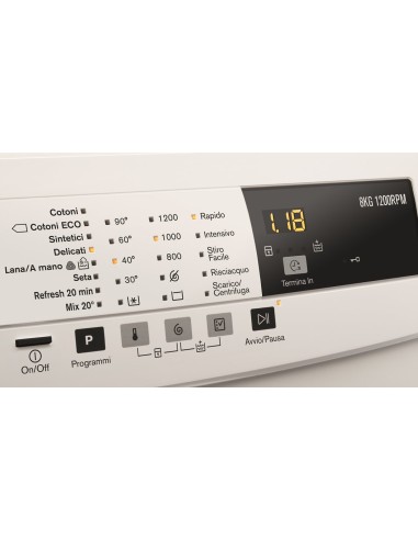 Electrolux RWF1494BR lavatrice Caricamento frontale 9 kg 1400 Giri min Bianco