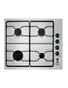 Electrolux PXL64EV piano cottura Acciaio inox Da incasso Gas 4 Fornello(i)