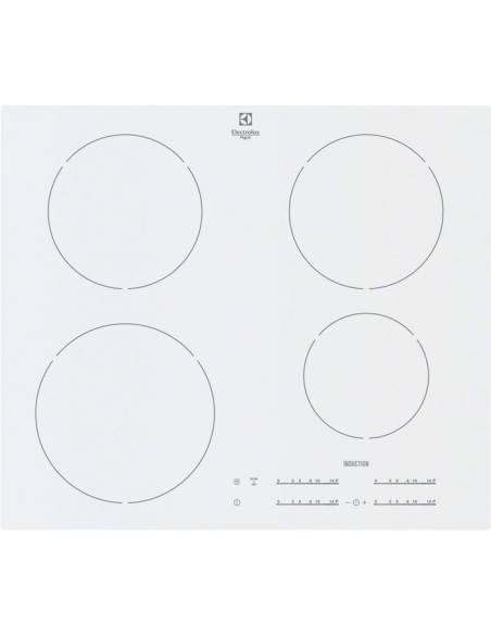 Electrolux KTI6402BE Bianco Da incasso Piano cottura a induzione 4 Fornello(i)